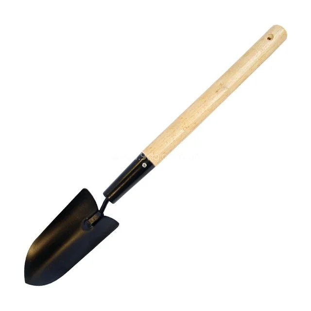 Лопата польова 530*80мм з дерев'яною рукояткою, Intertool - 1