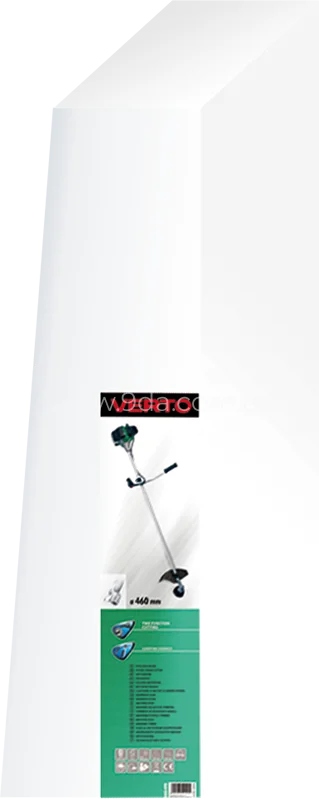 Косарка бензинова 1.4кВ, ширина скошування 255/460 мм, 50G490, Verto - 4