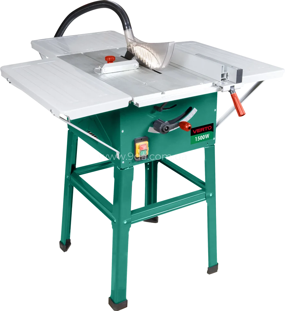 Пила настільна 1500Вт, диск 254x30 мм, 52G216, Verto - 1