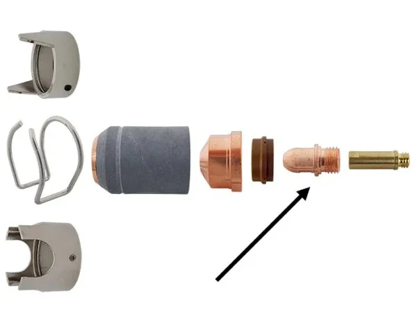 Електрод плазмовий (PR0101, T-5059) до різака Trafimet Ergocut A101 / A141, KWeld - 4