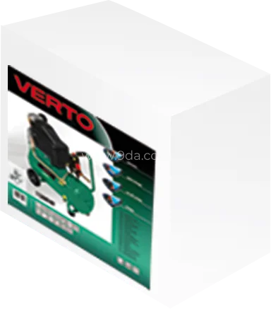 Компресор масляний 24л, 230В, 73K002, Verto - 5