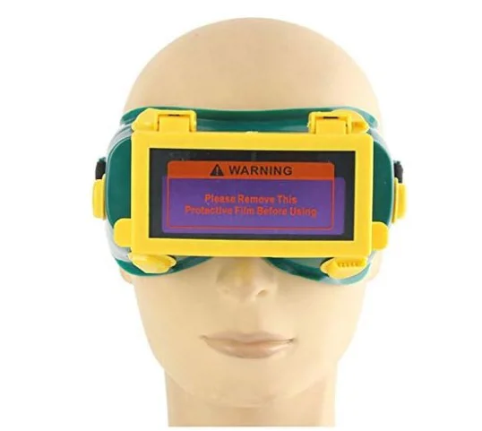 Окуляри зварювальника Хамелеон, відкидне скло, з клапаном вентиляції, 90024, KWeld - 6