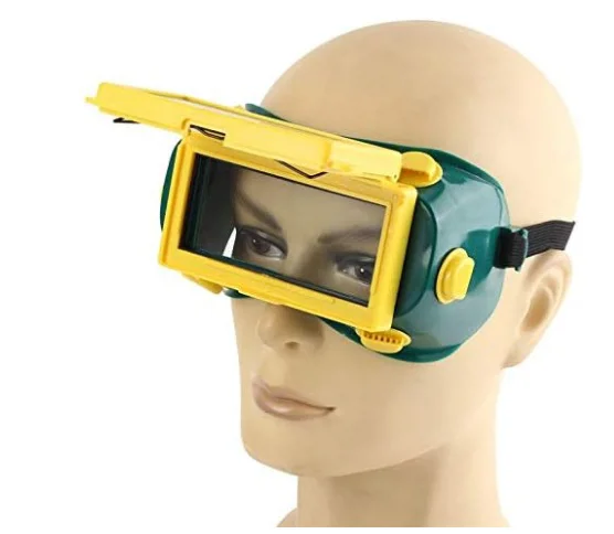 Окуляри зварювальника Хамелеон, відкидне скло, з клапаном вентиляції, 90024, KWeld - 7