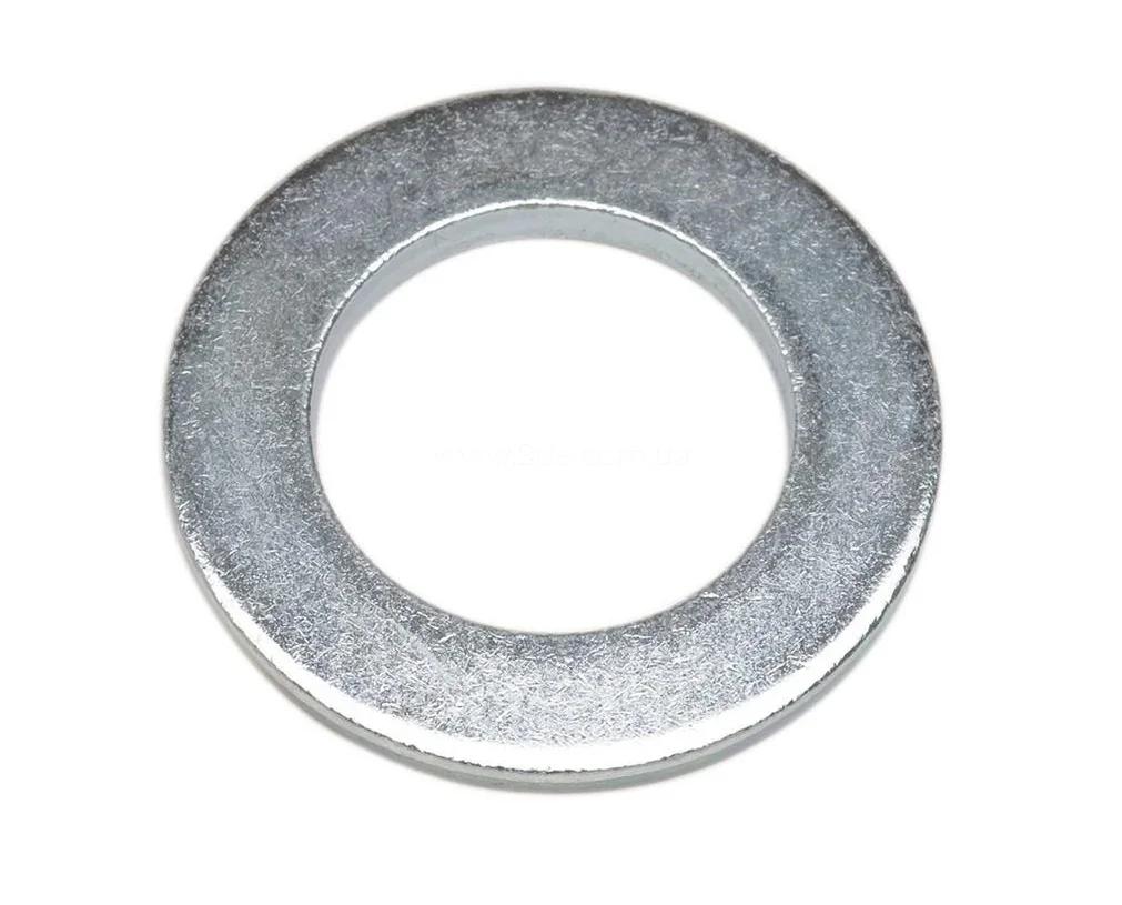 Шайба плоска М20x37x3 мм, оцинкована сталь, DIN 125 - 1