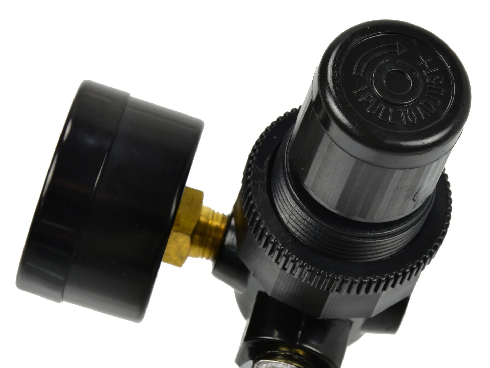 Регулятор тиску повітря для пістолета фарбувального 0-12 бар, 1/4", G01130, Geko - 3