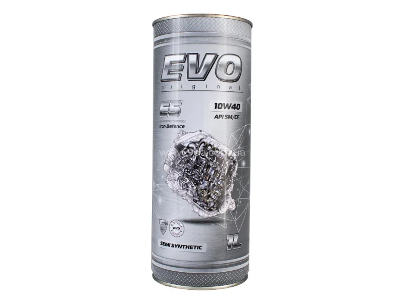 Олива моторна 10w40, SМ/CF E5, 1л, EVO - 1