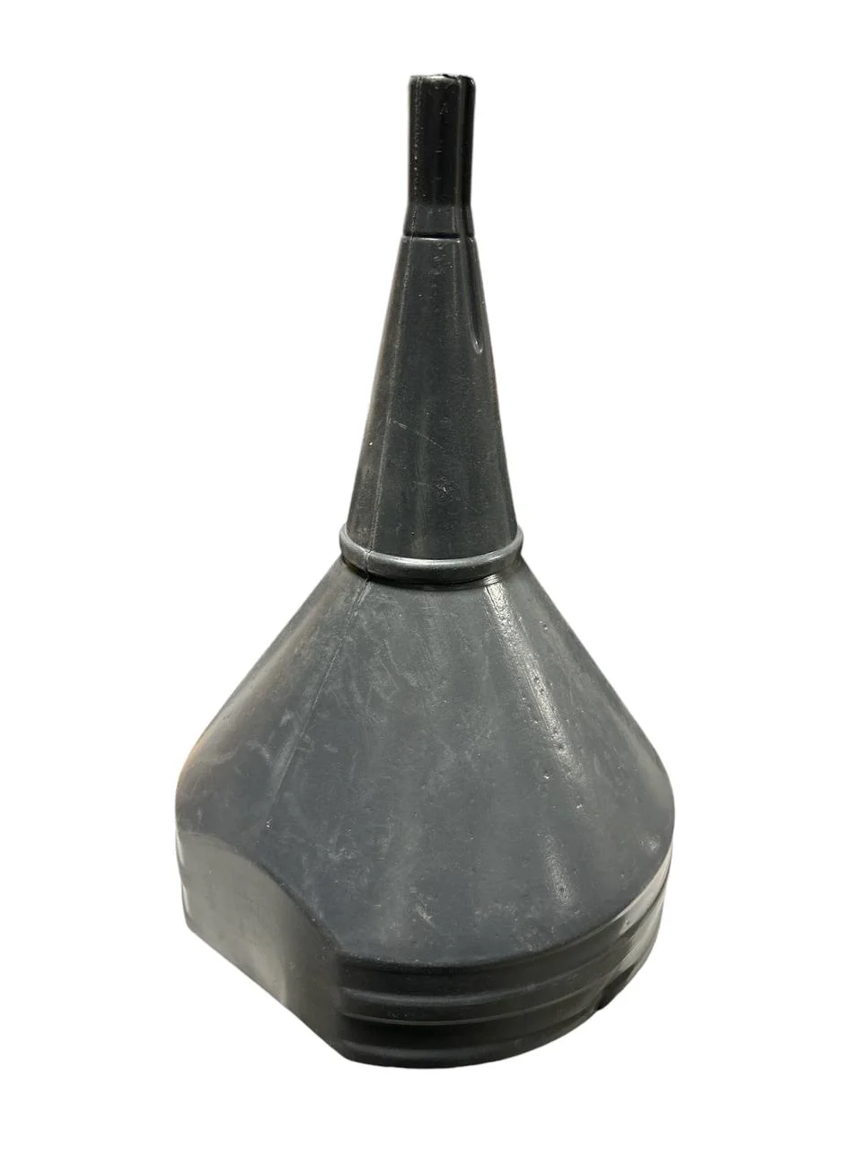 Лійка автомобільна, пластмасова ф210мм, прямий носик ф75-20мм, h=400мм, Gigant, KWeld - 4