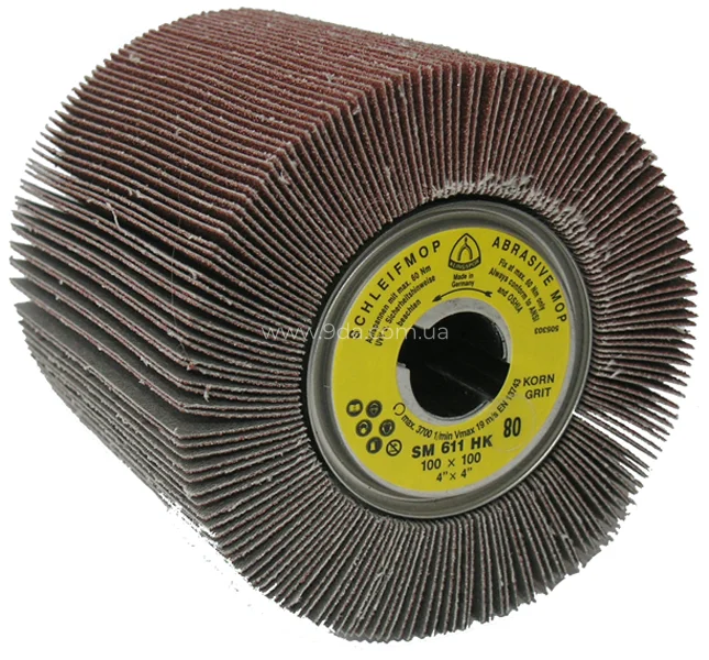 Круг шліфувальний пелюстковий 100х100х19мм, SM611 З.40, Klingspor - 1