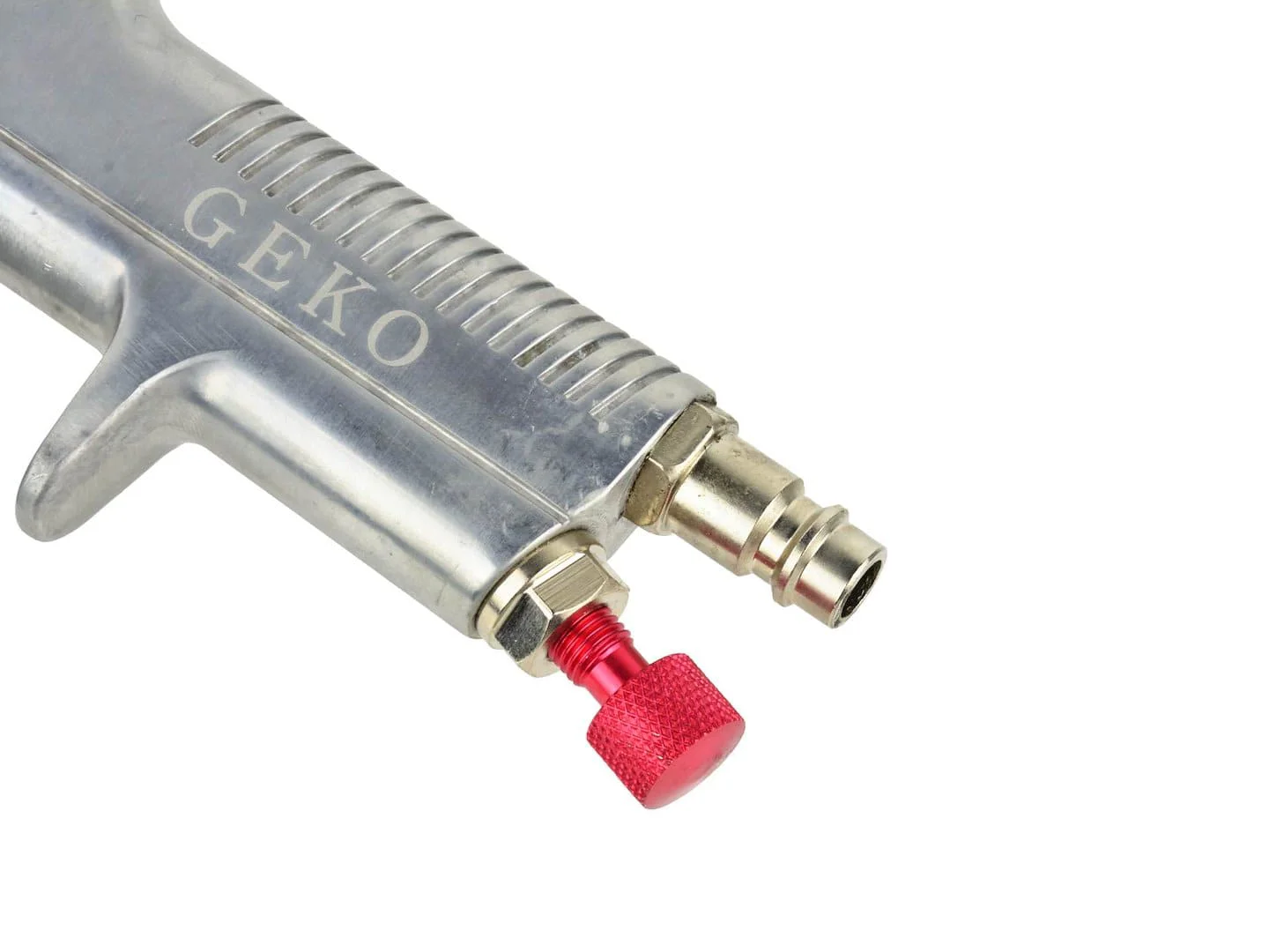 Краскопульт пневматичний 1,4мм, верхній пластиковий бачок 600мл, HVLP 3,0-5,0 бара робочий тиск, 200-340л/хв, G01181, Geko - 4