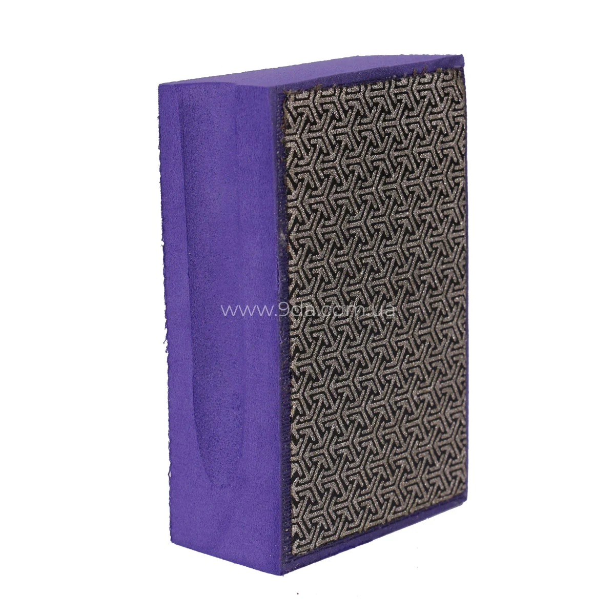 Губка полірувальна алмазна ручна гальванічна HAND PAD UNI №120, Baumesser - 3