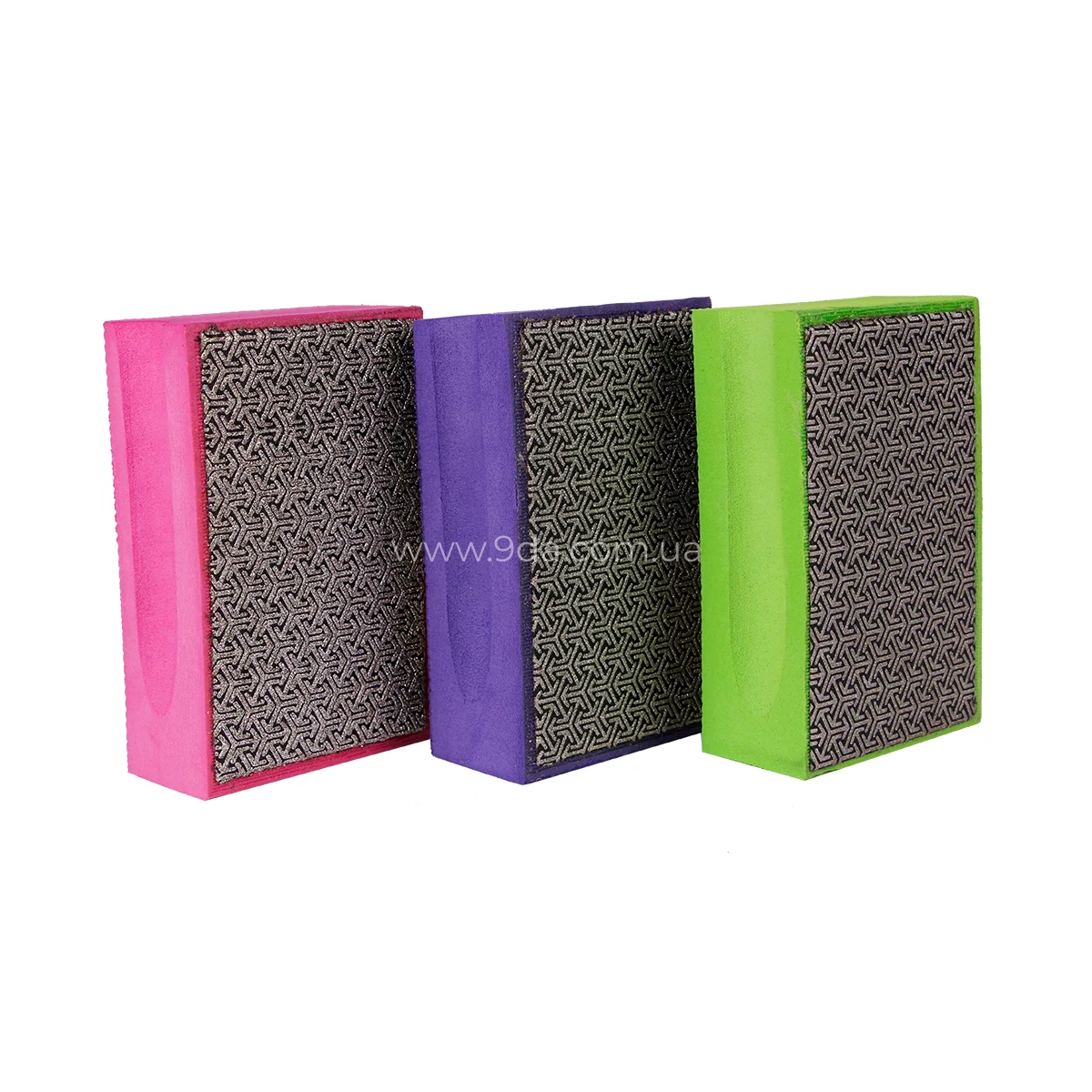 Губка полірувальна алмазна ручна гальванічна HAND PAD UNI №120, Baumesser - 7