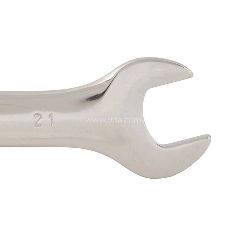 Ключ ріжковий 21x23 мм, полірований, CR-V, 43-48HRC, 380516, Silverline - 2
