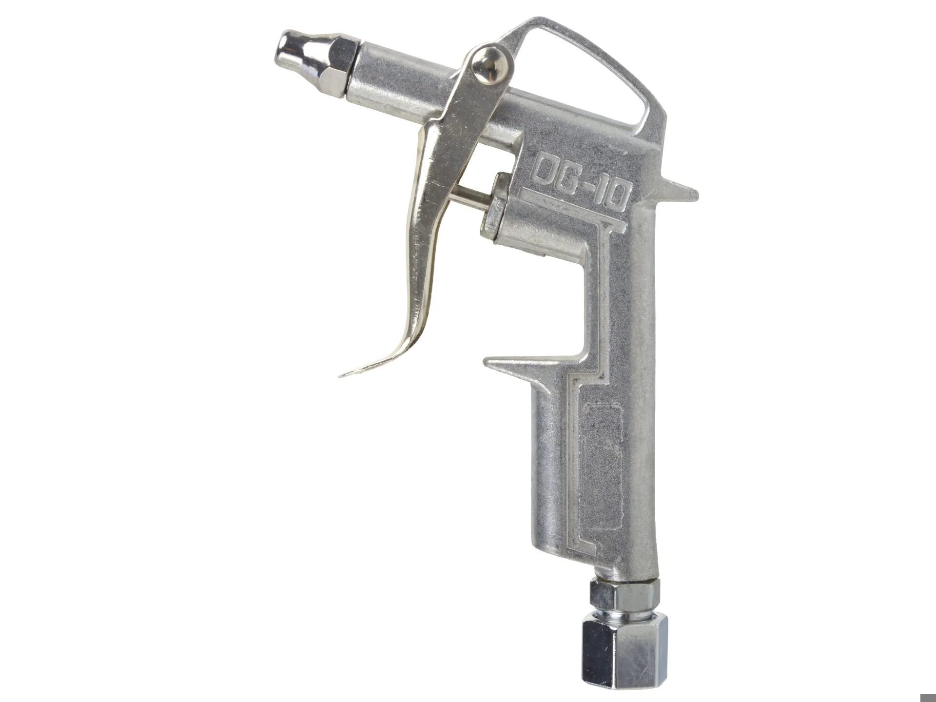 Пневмопістолет продувочний в наборі, 3 різні насадки + 2 штуцера, 0-10 bar, 1/4", G01163, Geko - 2