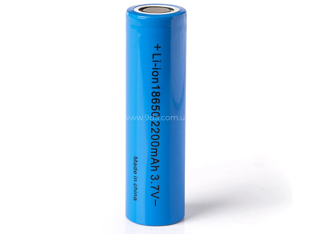 Акумулятор літієвий Li-Ion 18650,  без електроніки захисту 2200mAh, 3,6-3,7В, 18650, Keeppower - 3