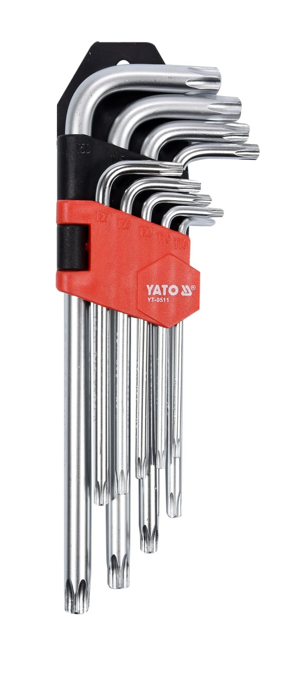 Набір ключів TORX T10-T50, 9од, CrV 6150, YT-0511, Yato - 1