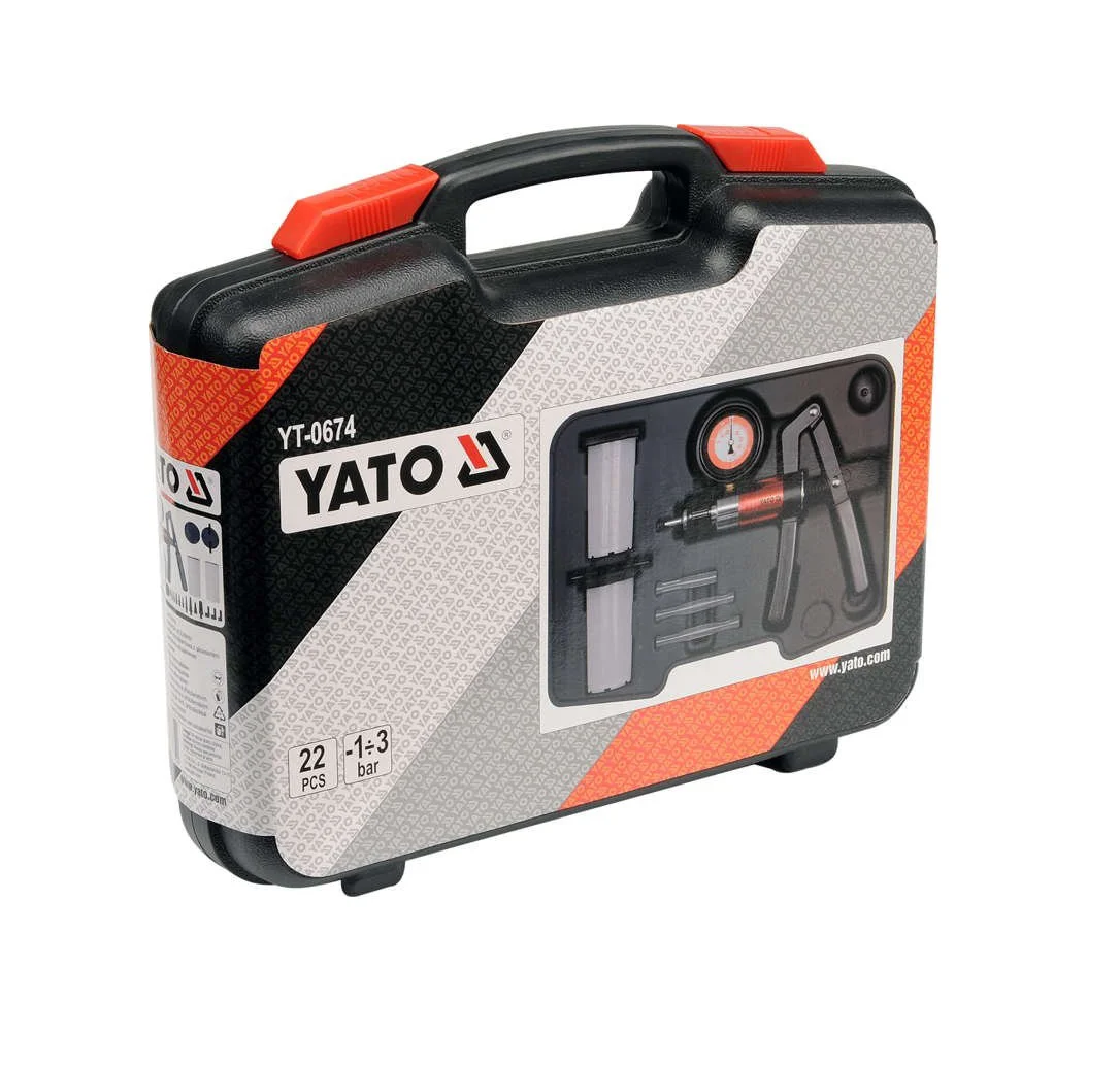 Помпа ручна вакуумна, 22шт P=1-3 Bar Yato - 5