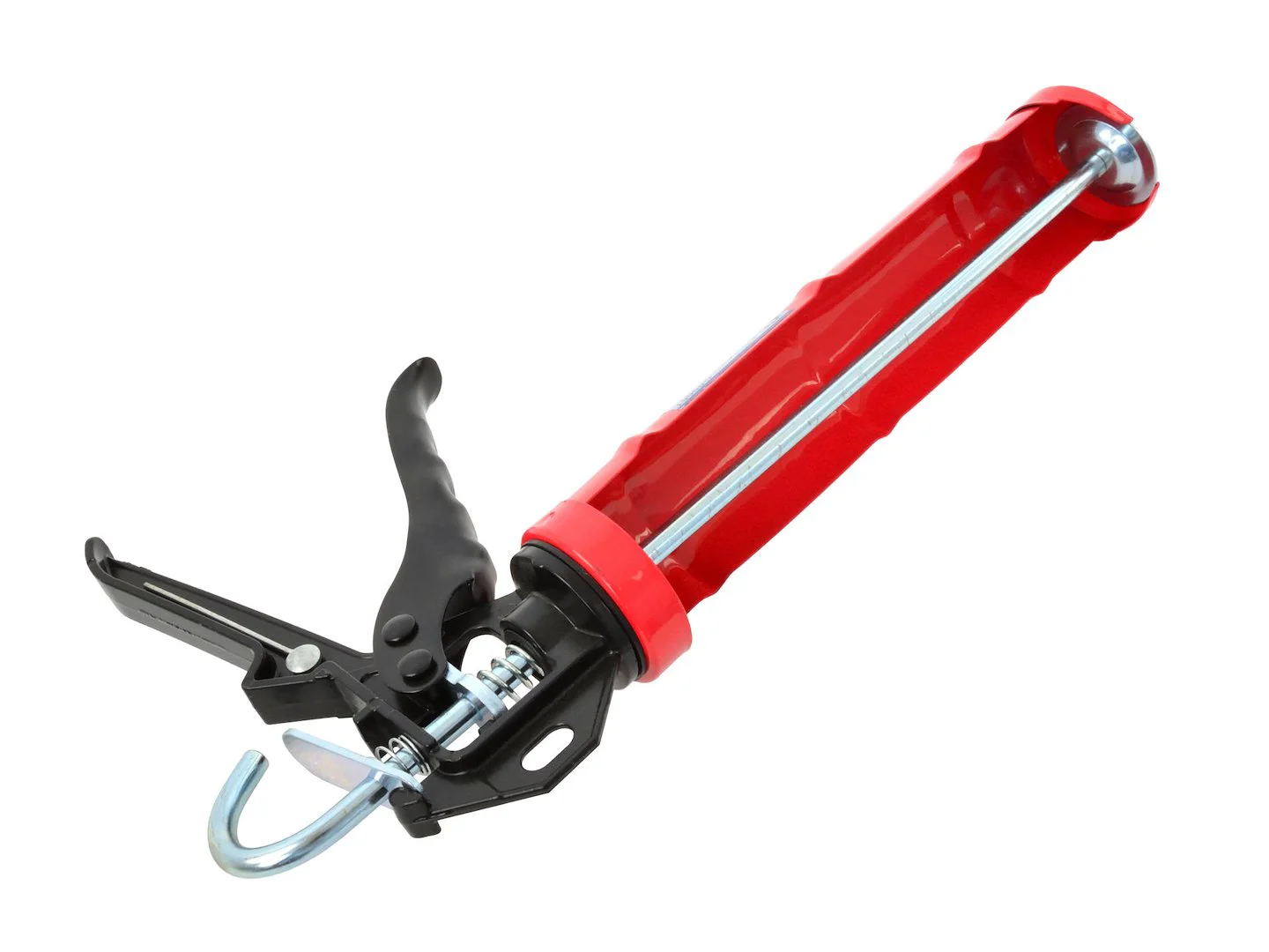 Пістолет для силікону до 225мм, напіввідкритий, корпус - сталь / алюм, посиленний, G00660, Geko - 4