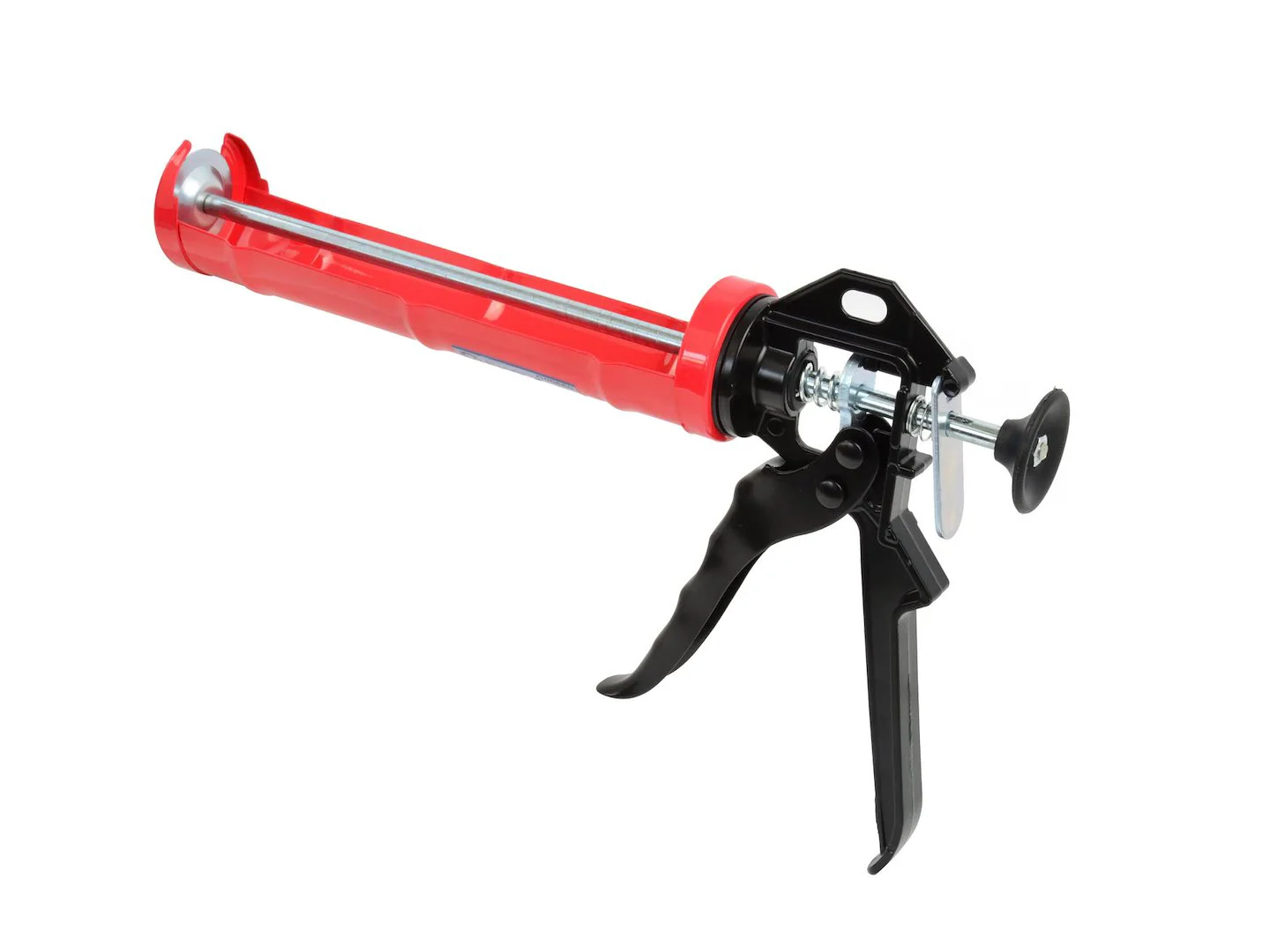 Пістолет для силікону до 225мм, напіввідкритий, корпус - сталь / алюм, посиленний, G00660, Geko - 6