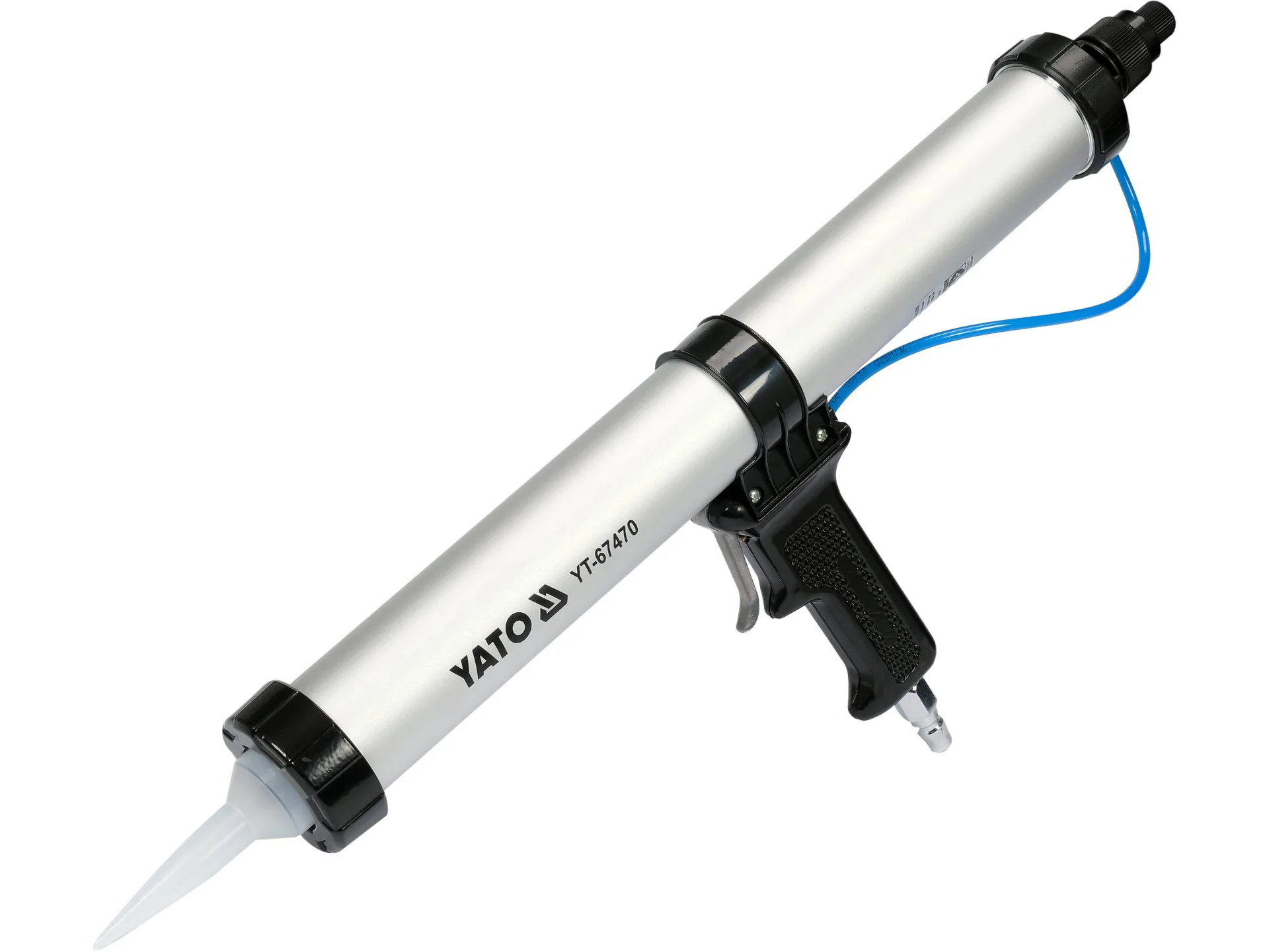 Пістолет пневматичний для герметика 600мл., 380мм., YT-67470, YATO - 2