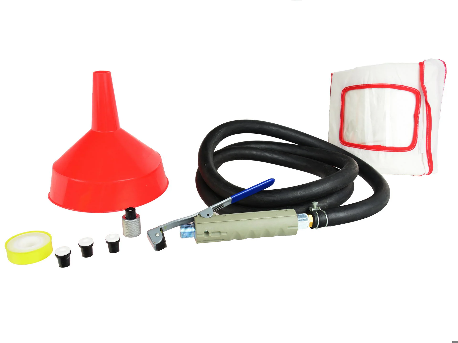 Піскоструминний мобільний апарат 19л, 4,1-8,6 бар, 170-700 л/хв, G02029, Geko - 10