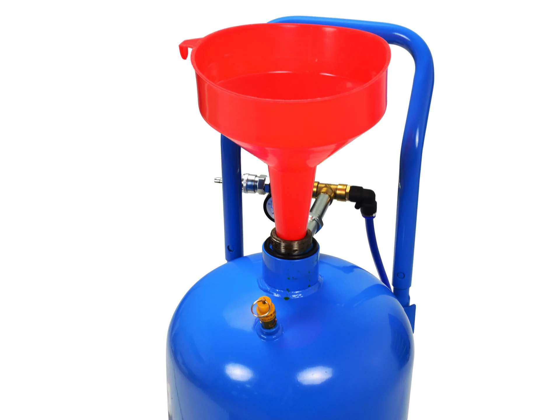 Піскоструминний мобільний апарат 19л, 4,1-8,6 бар, 170-700 л/хв, G02029, Geko - 15