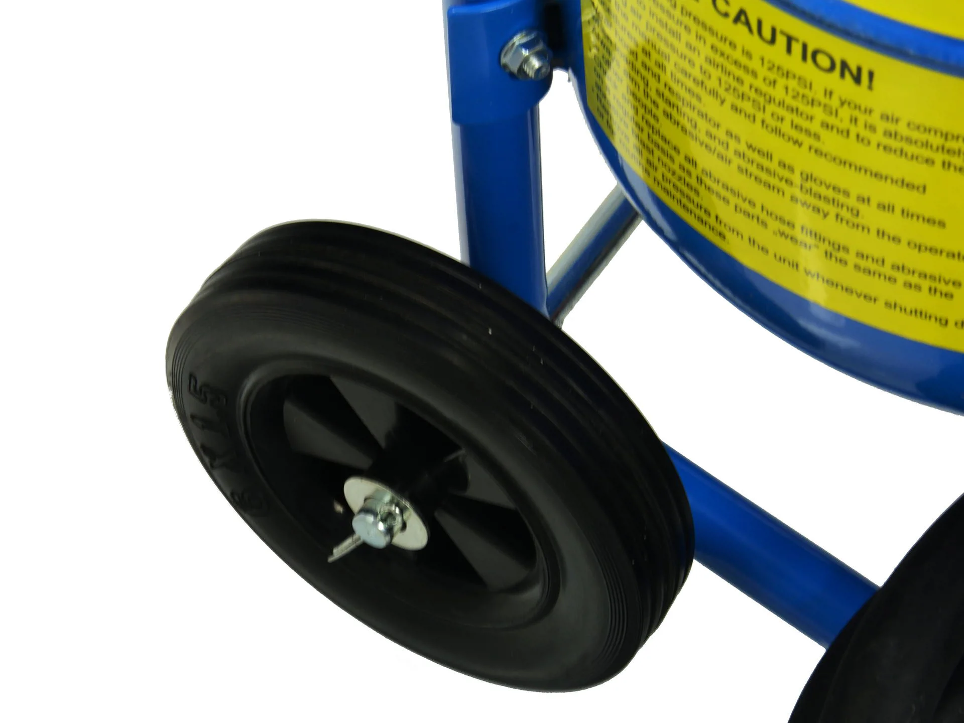 Піскоструминний мобільний апарат 19л, 4,1-8,6 бар, 170-700 л/хв, G02029, Geko - 3