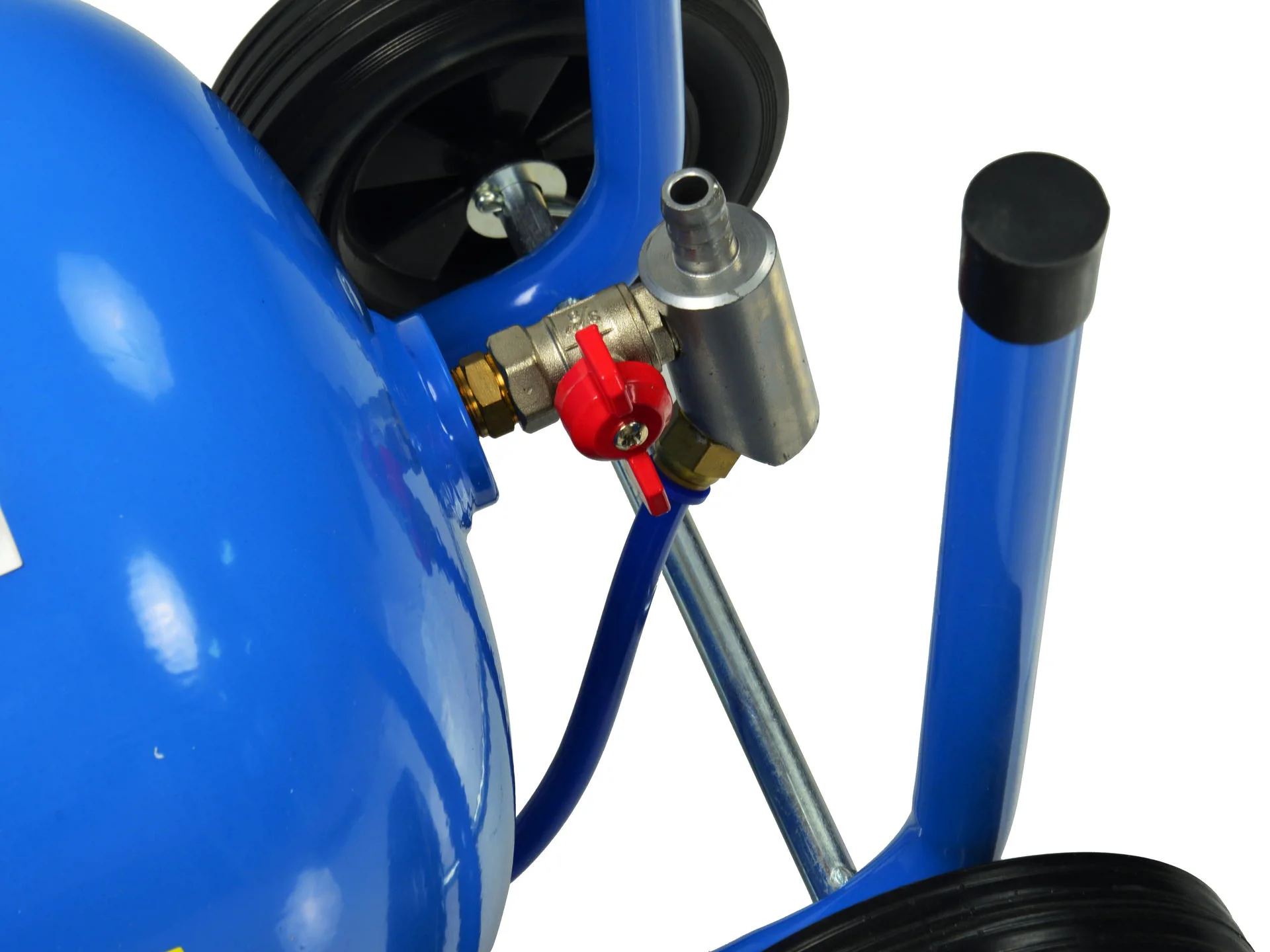 Піскоструминний мобільний апарат 19л, 4,1-8,6 бар, 170-700 л/хв, G02029, Geko - 5