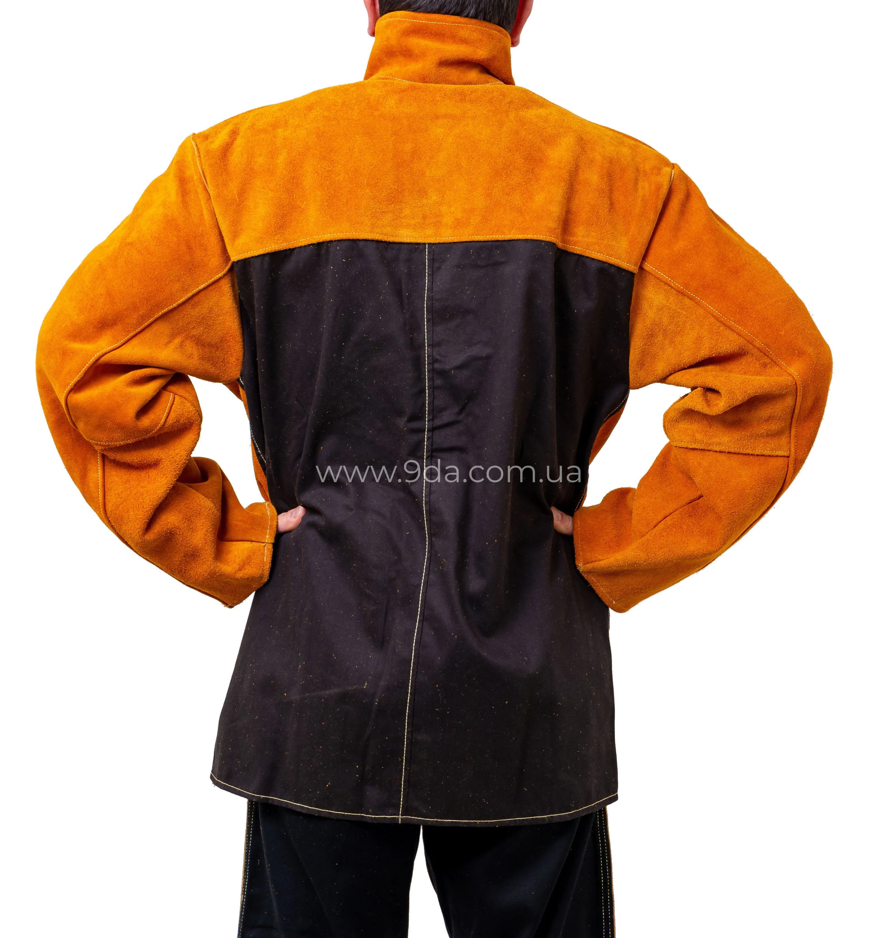 Куртка зварювальника, шкіряна, FR Front - Leather, Back Jacket Proban, size XXL - 5