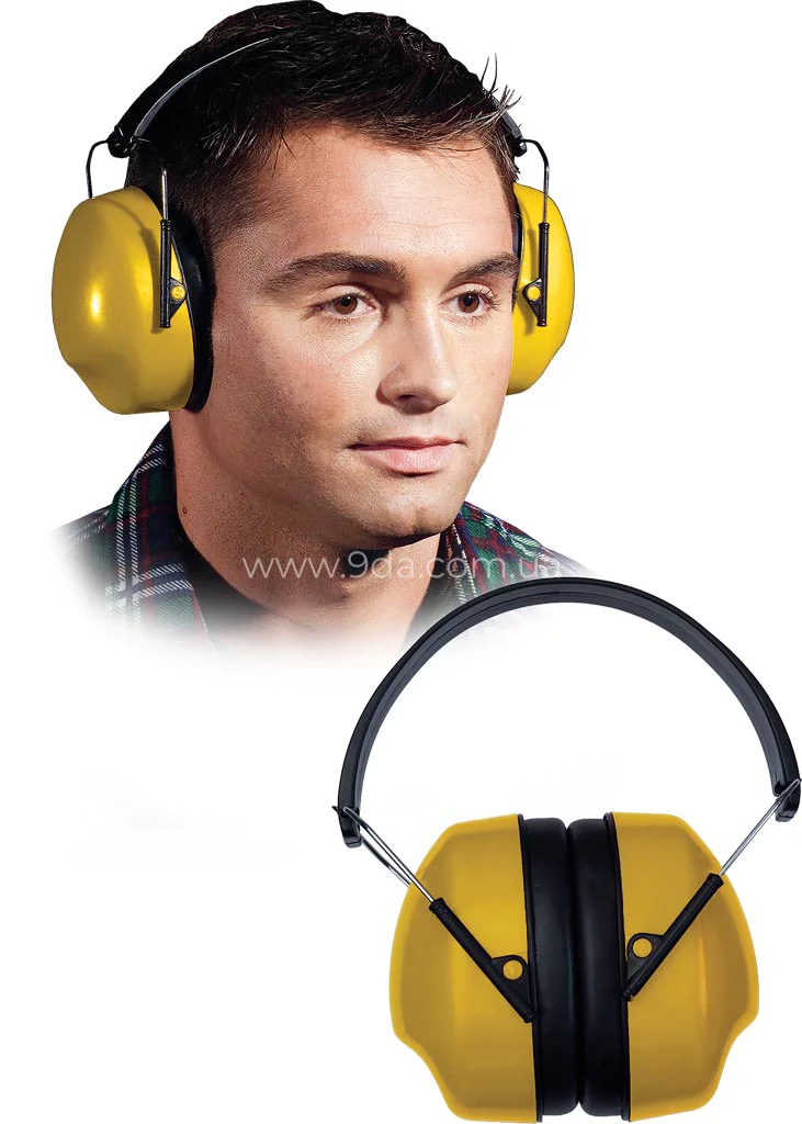 Навушники захисні, жовті, H=29 дБ, M=22 дБ, L=14 дБ, SNR=25 дБ, EN352-1, (1/50), Reis - 2