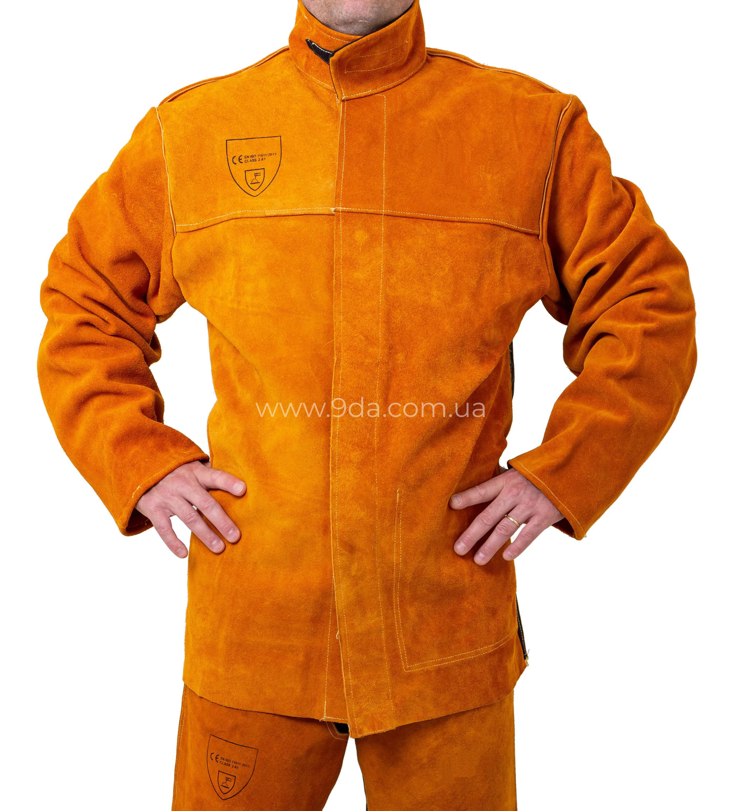 Куртка зварювальника, шкіряна, FR Front - Leather, Back Jacket Proban, size XXXL - 3