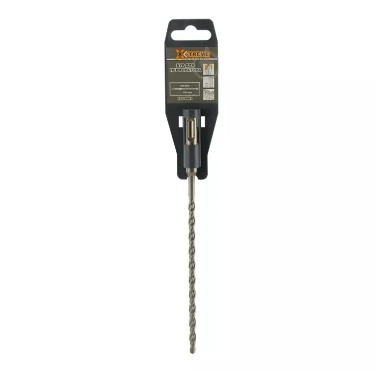 Бур SDS-plus 12x250x310мм, 2 ріжучі кромки, XT102125, X-Treme - 3