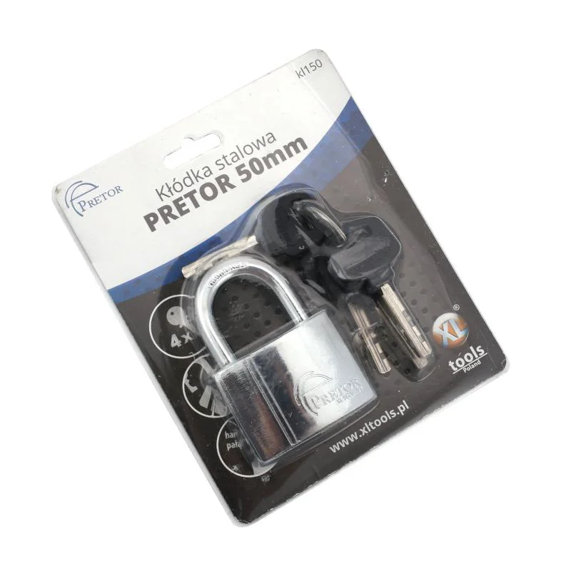 Замок навісний 40мм, 4кл, Pretor Profi (12/72) - 5