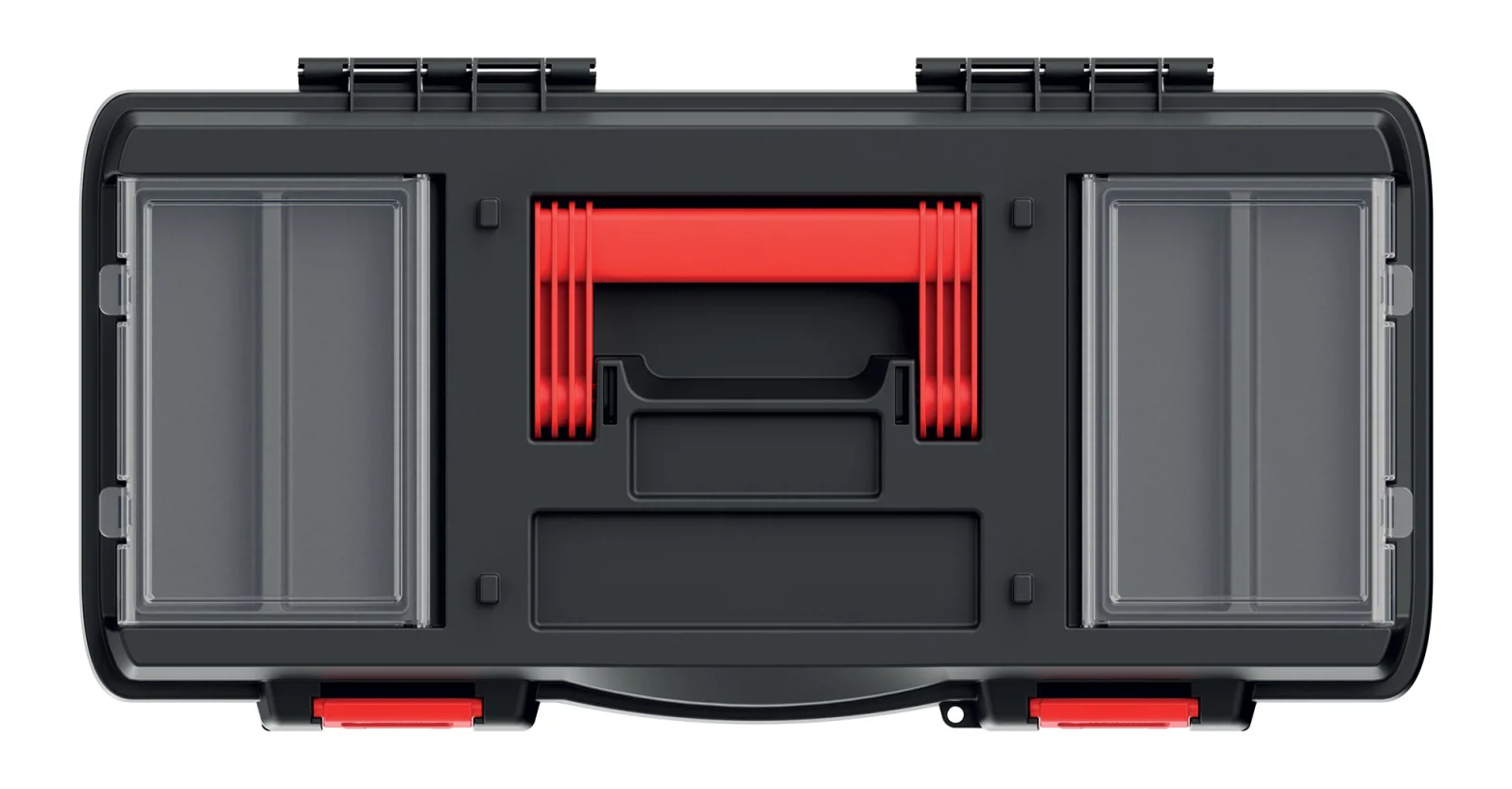 Ящик для інструментів 548x273x260мм з двома органайзерамм, до 12кг навантаження, DARK 55, KDR5530, Kistenberg - 6
