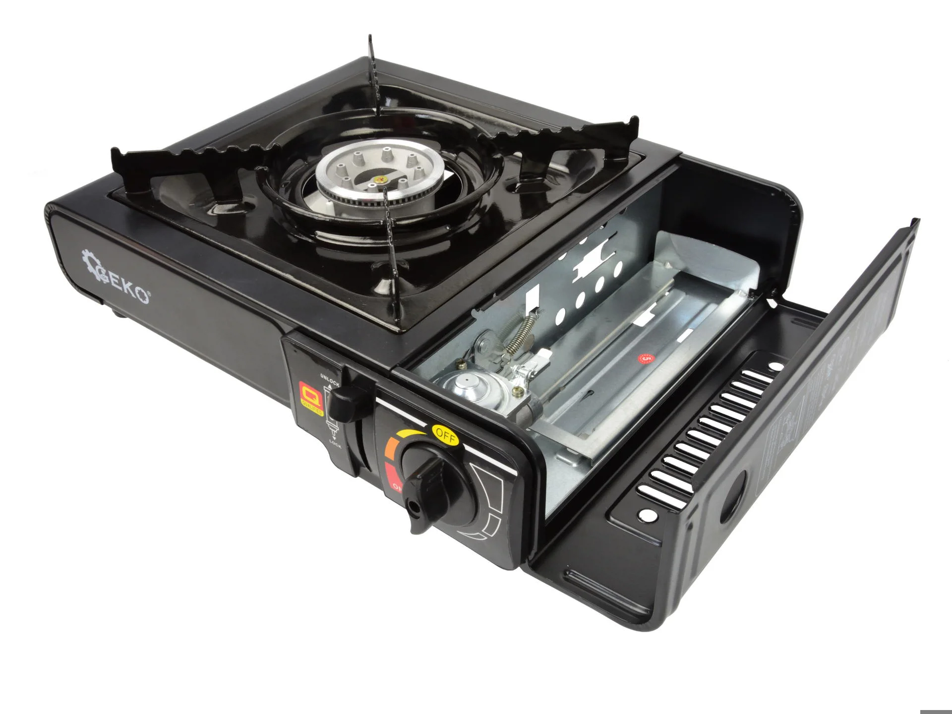 Газова плита + гриль, туристична, G80521, Geko - 10