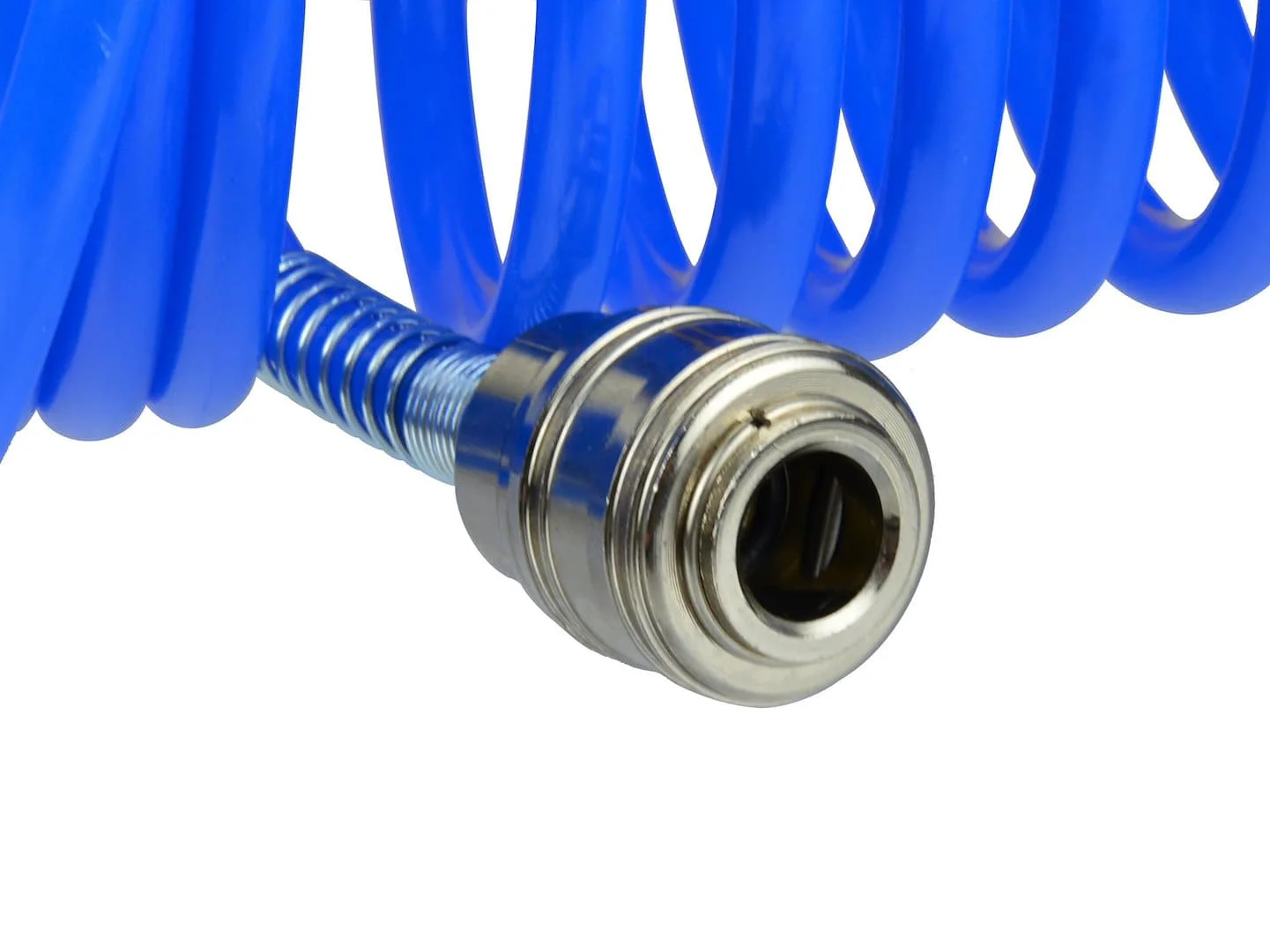 Набір пневматичний 5од, (краскопульт, продувний пістолет, пістолет підкачування, пістолет для промивання, шланг спіральний 5м), G01100, Geko - 10