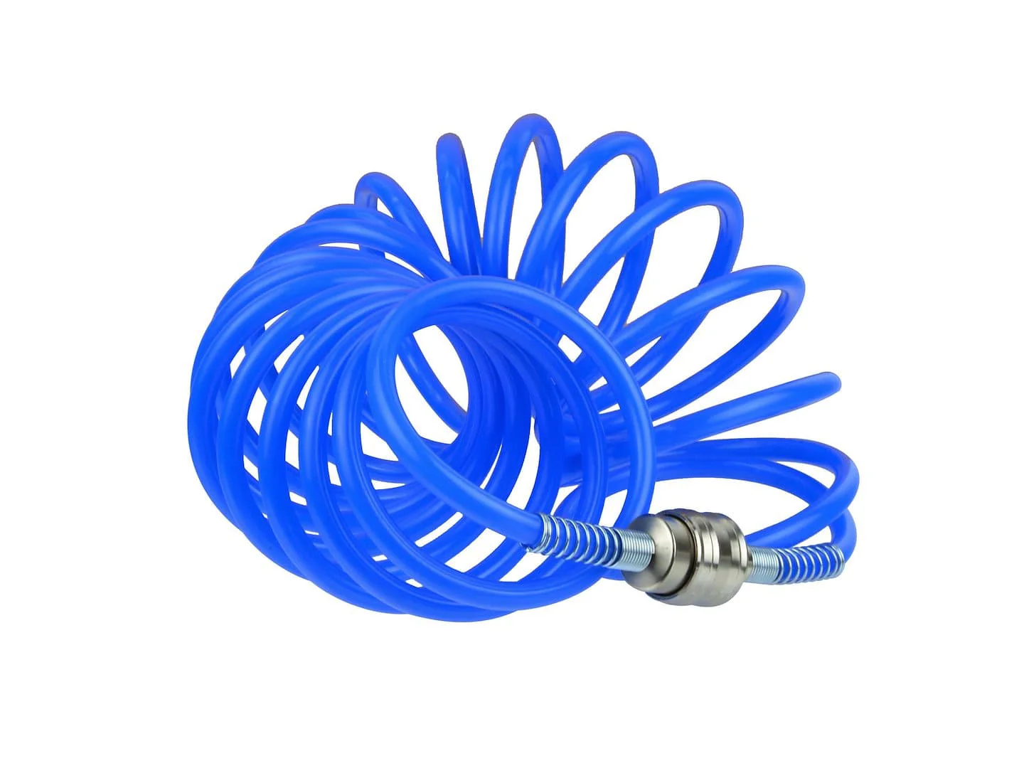 Набір пневматичний 5од, (краскопульт, продувний пістолет, пістолет підкачування, пістолет для промивання, шланг спіральний 5м), G01100, Geko - 6