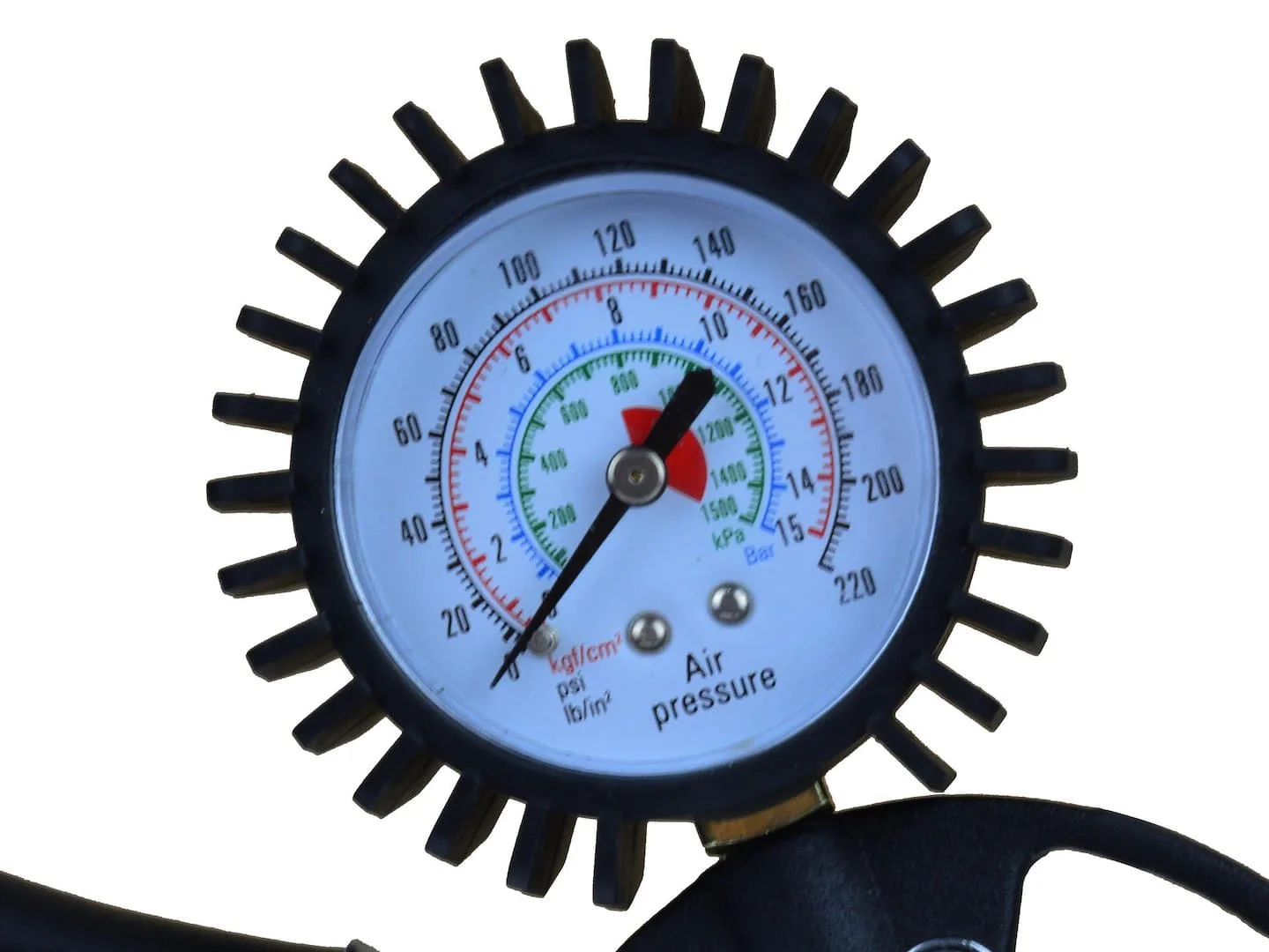 Набір пневматичний 5од, (краскопульт, продувний пістолет, пістолет підкачування, пістолет для промивання, шланг спіральний 5м), G01100, Geko - 9