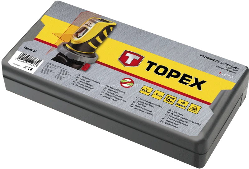 Лазерний прилад, що самонівелюється, штатив, 29C912, Topex - 1