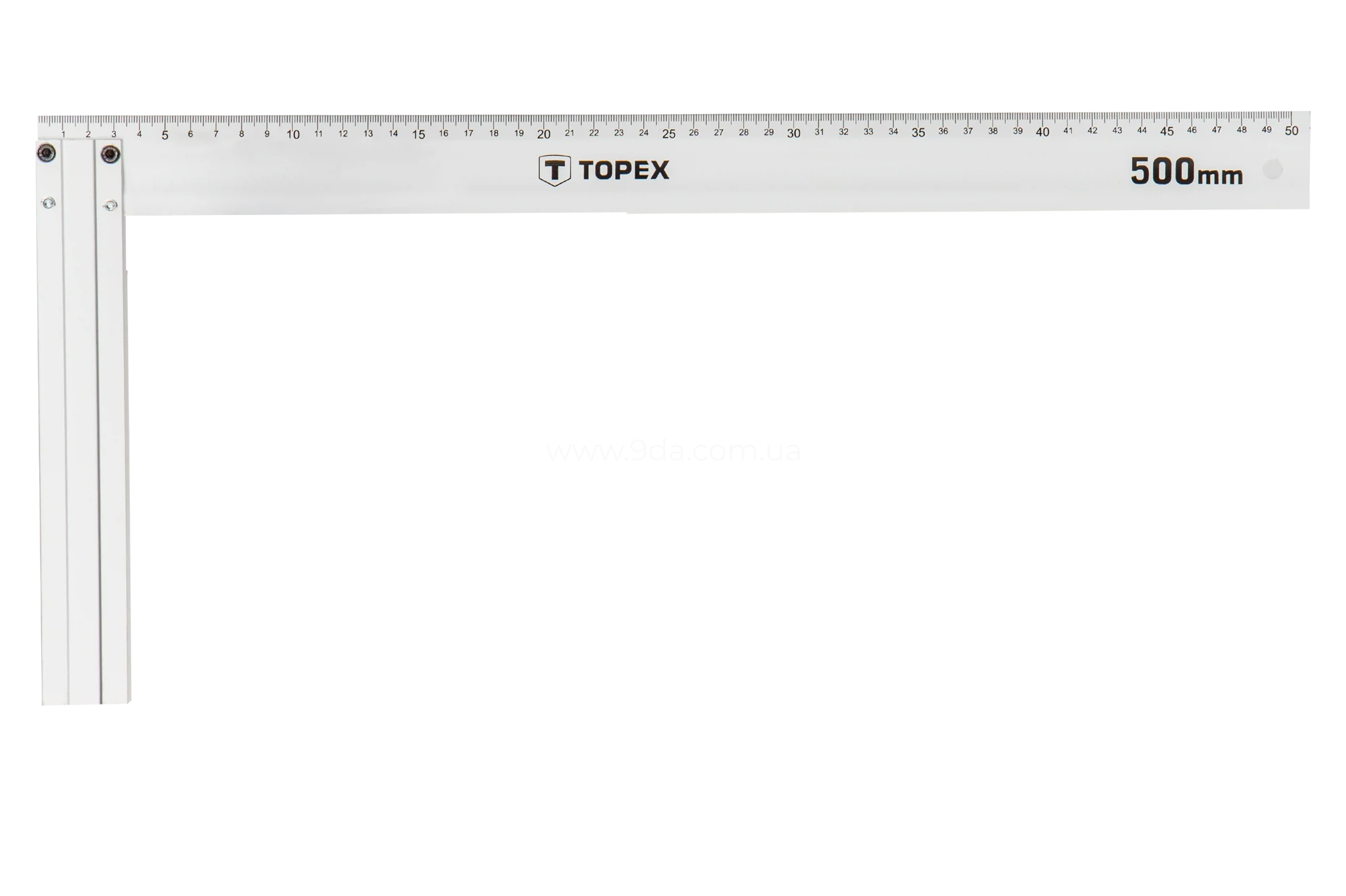 Косинець алюмінієвий 500 x 235 мм, 30C365, Topex - 1