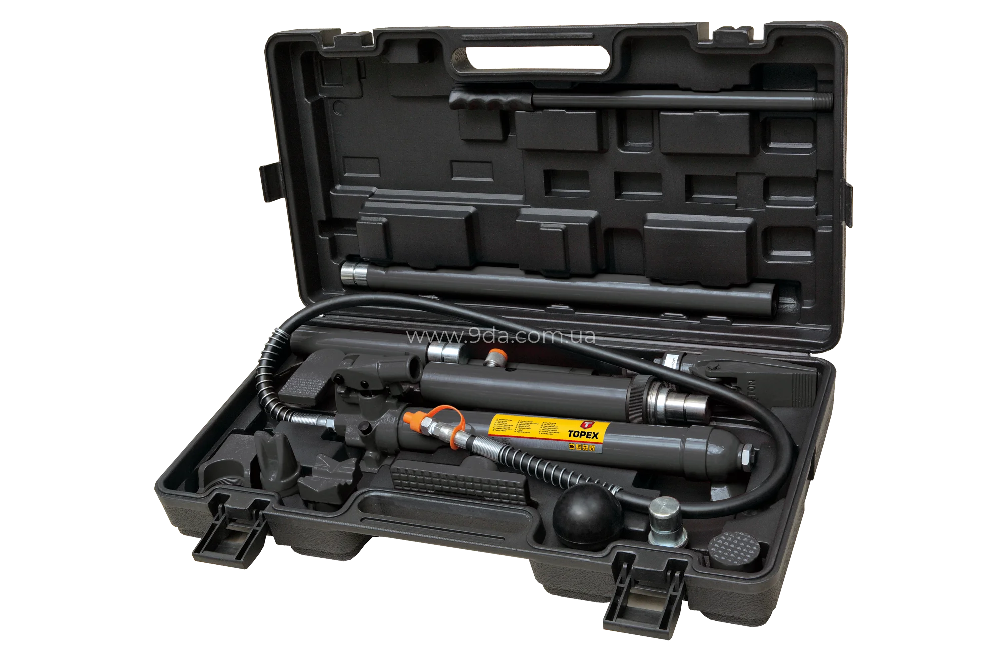 Набір розпірок гідравлічних 10 т, 330 - 455 мм, 97X060, Topex - 1