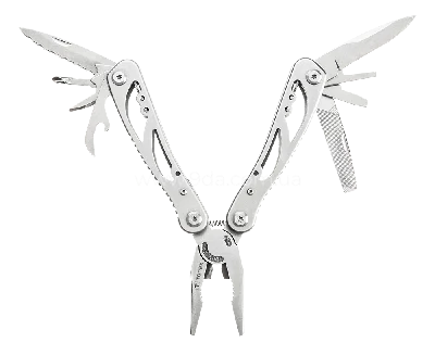 Багатофункціональний інструмент, 9 елементів, сріблястий, 98Z058, Topex - 1