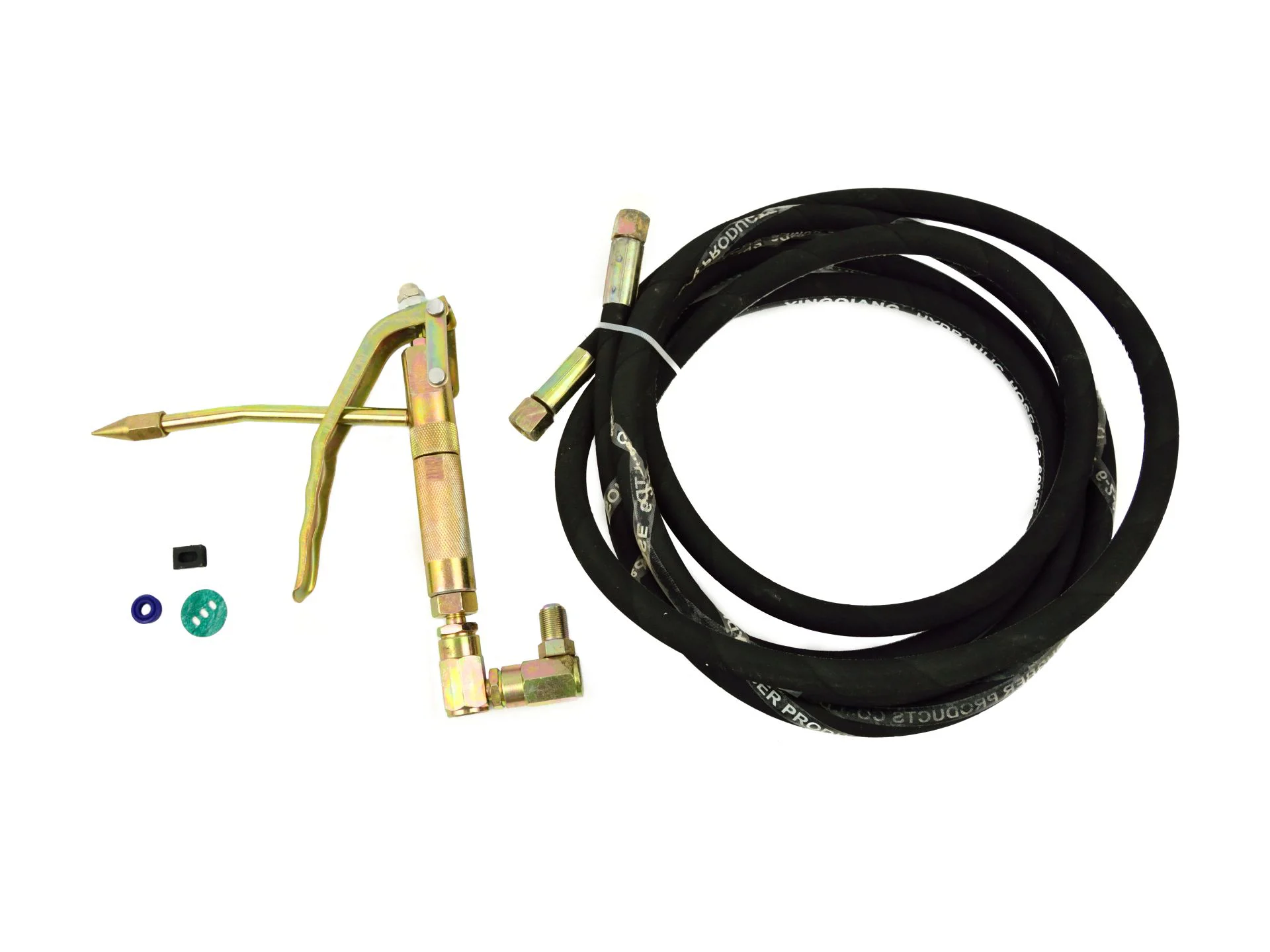 Пневматична мастильниця для нагнітання мастила під тиском 300-400бар, ємність 12л, G01129, Geko - 8